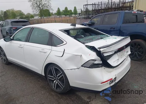 2023 Honda Accord Hybrid Sport из США, поврежденный, VIN 1HGCY2F50PA042839